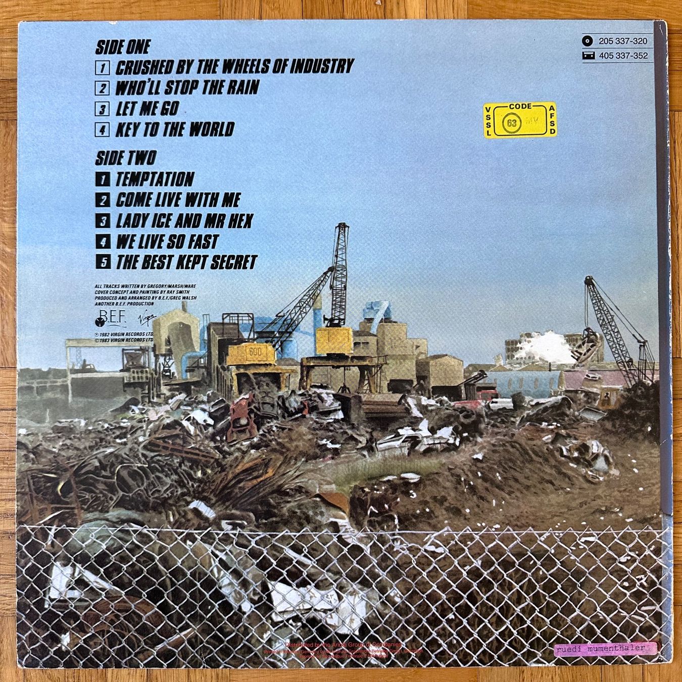 Dischi in vinile: LP - Heaven 17 - The Luxury Gap – Usato da Breganzona venduto da Onairda75 1