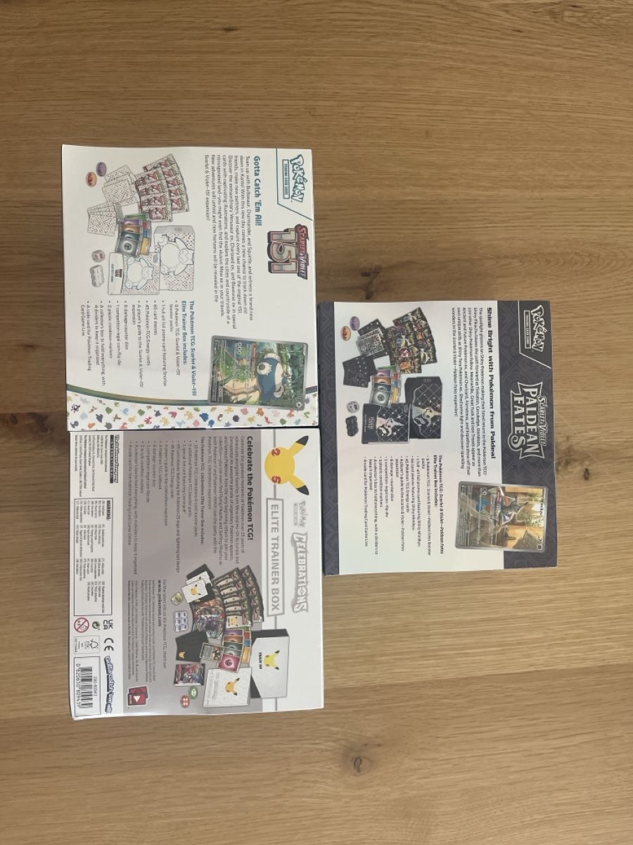 Cartes: Pokemon Elite Trainer Boxen Set 3 eng – Neuf avec emballage d'origine à flawil par pokegame1234 3