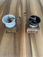 2 Antike Kaffeemühlen, Handmühle, Holz, Vintage Deko