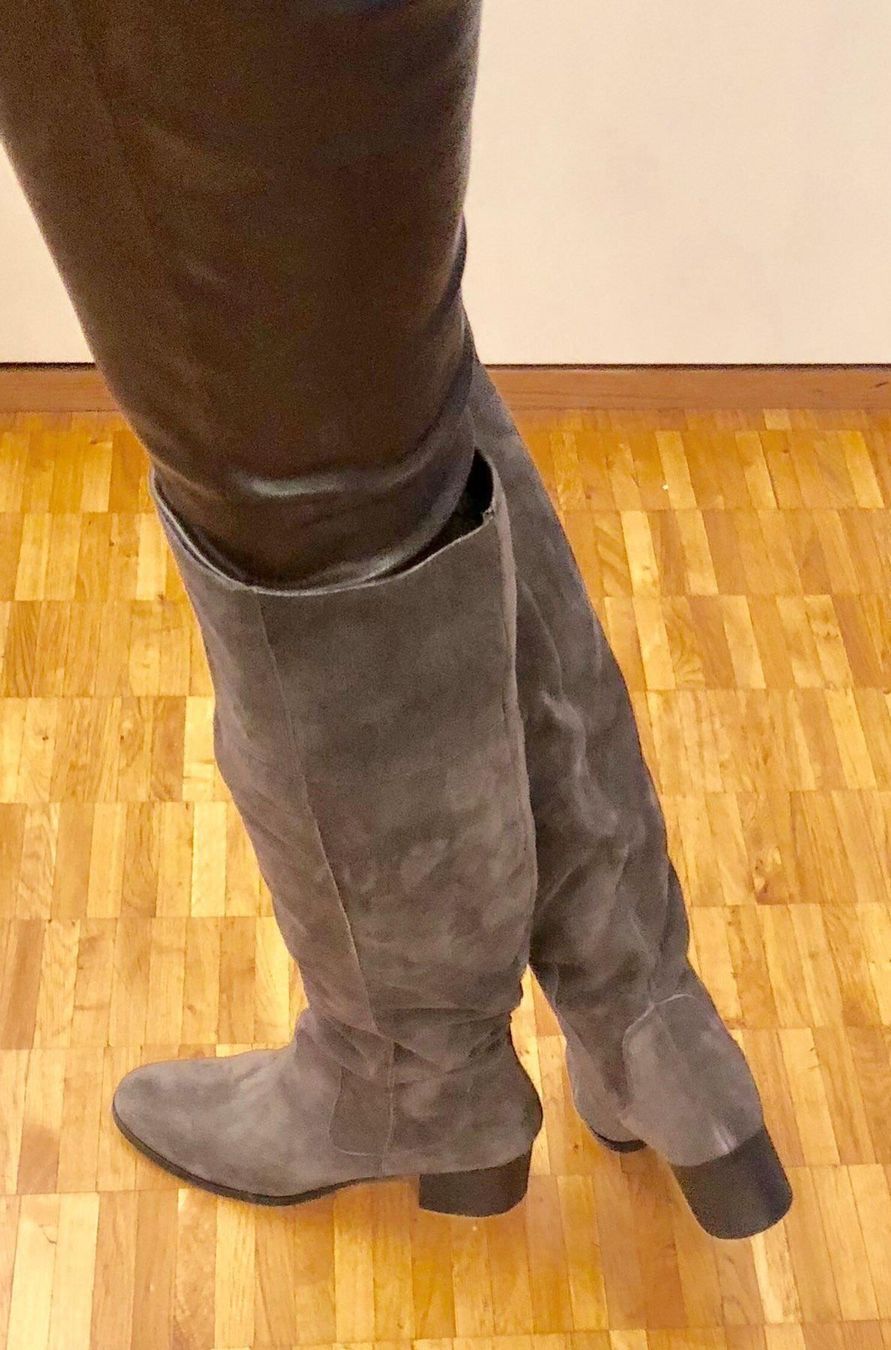 Scarpe da donna: Wildleder Sexy Overknee Stiefel – Nuovo (secondo la descrizione) da Adliswil venduto da Jessik0 3