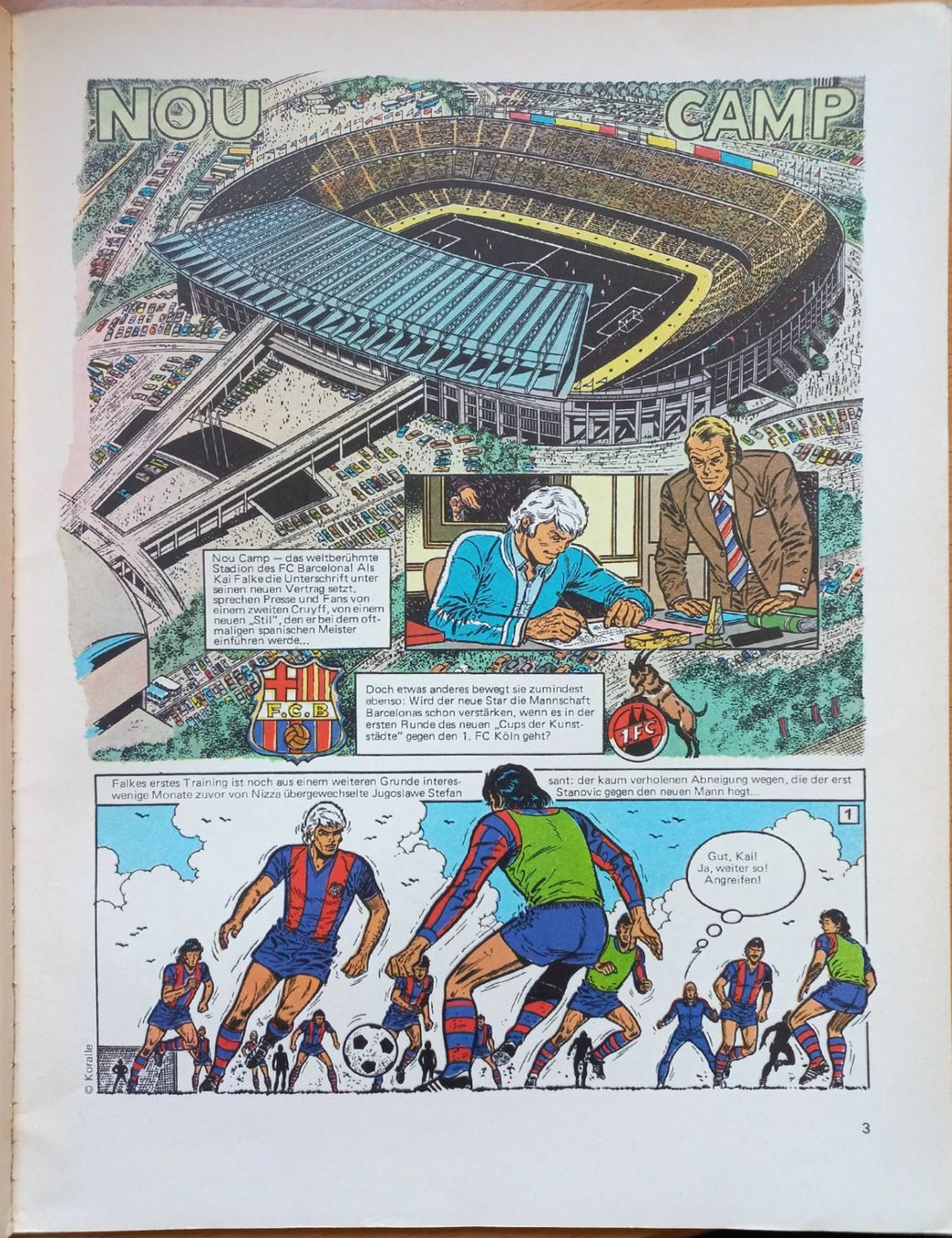 Fumetti: Comic - Kai Falke 1 - Kai bleibt am Ball – Usato da Niederuzwil venduto da lubimaja 1