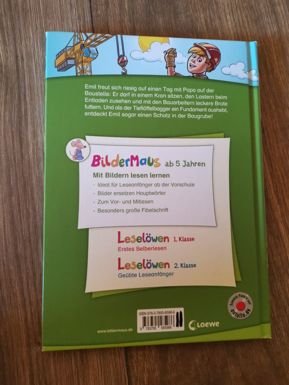 Libri: Bildermaus Erstlesebuch ein Tag auf der Baustelle Loewe – Usato da Fankhaus (Trub) venduto da sun_7677 1