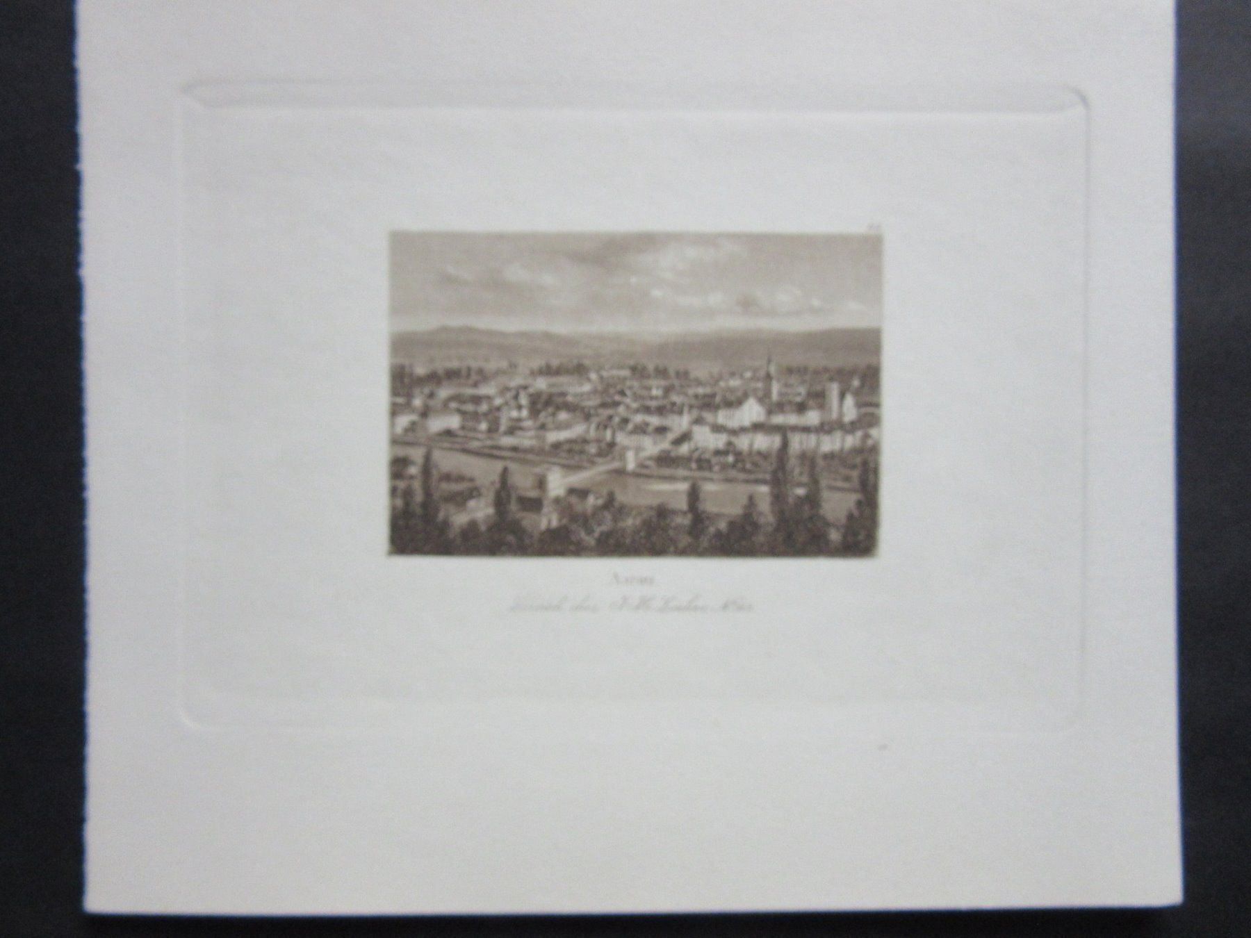 Stiche: AARAU AQUATINTA  AQUATINTA – Gebraucht aus Gersau von grafik-kunst 1
