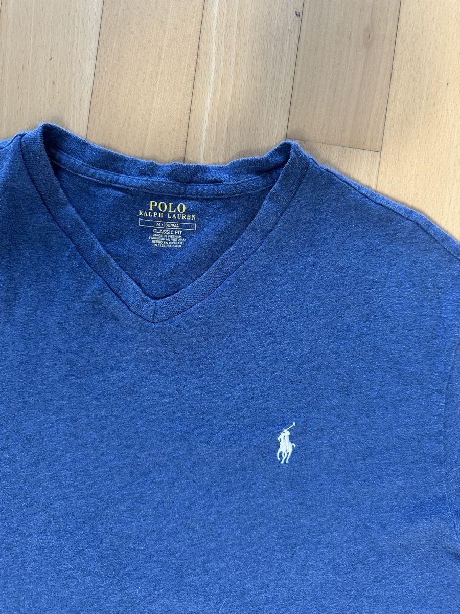 Ralph Lauren T-shirt: T-shirt Ralph Lauren bleu - Taille M – Nuovo (secondo la descrizione) da Neuchâtel venduto da aliceguins 1