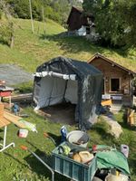 Zelt z.b für Baumaterial 