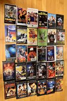 VHS 105 Filme im gebrauchten u guten Zustand !NUR ABHOLUNG!