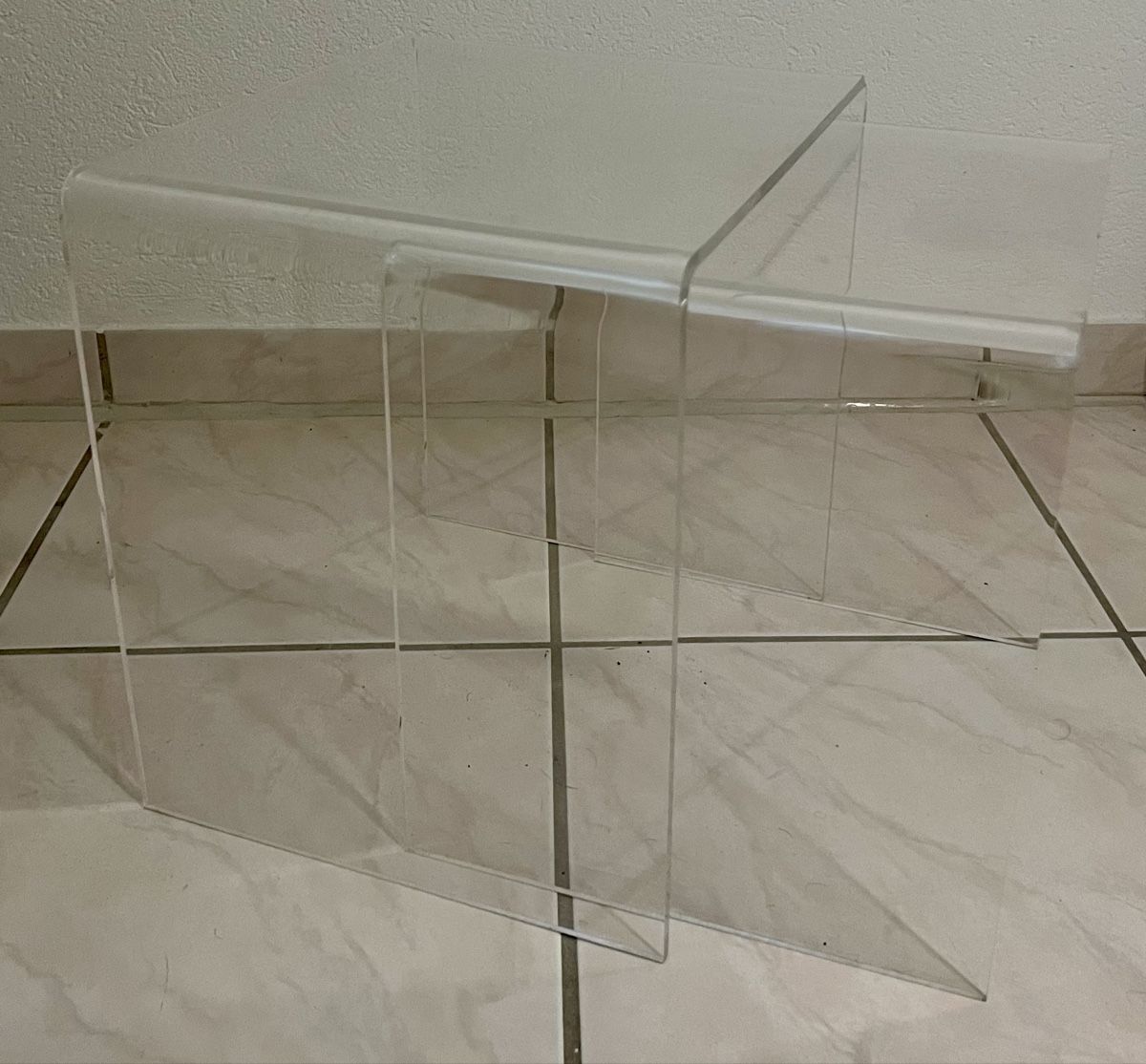 Tische: Vintage 2 Satz Couchtisch Plexiglas Design  – Gebraucht aus Hunzenschwil von Madachica 6