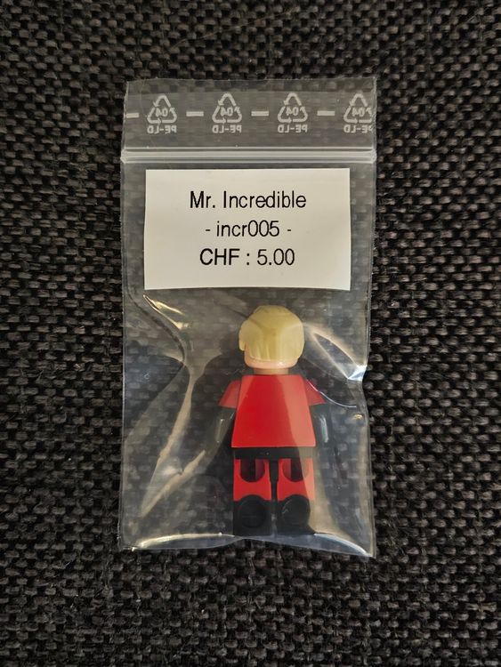 LEGO - Minifigure - Mr. Incredible / incr005 (Gebraucht) in Attalens ...