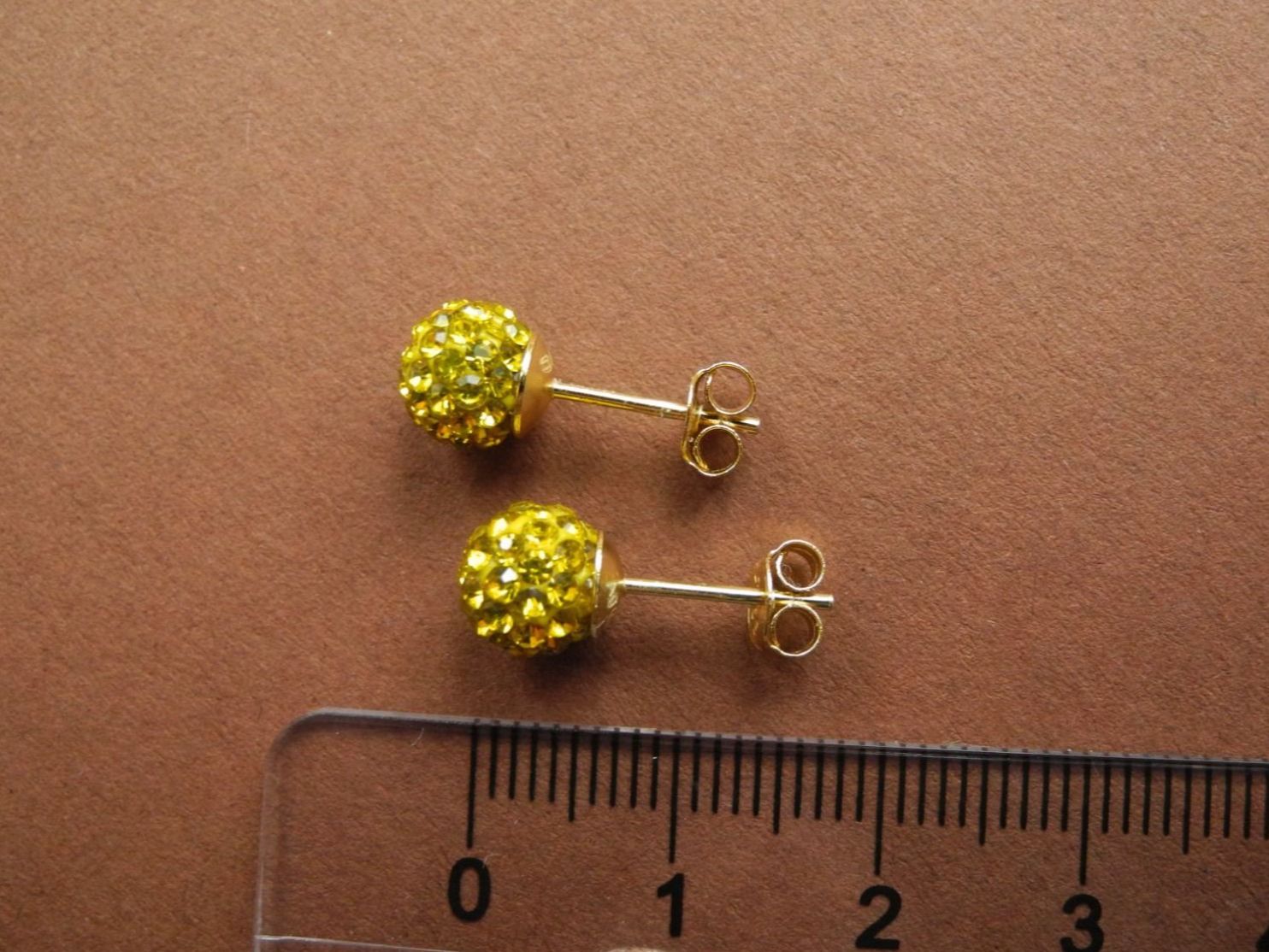 Orecchini pendenti & Orecchini a lobo: Ohrstecker 925 Silber  vergoldet – Nuovo (secondo la descrizione) da Balsthal venduto da qwer24 1