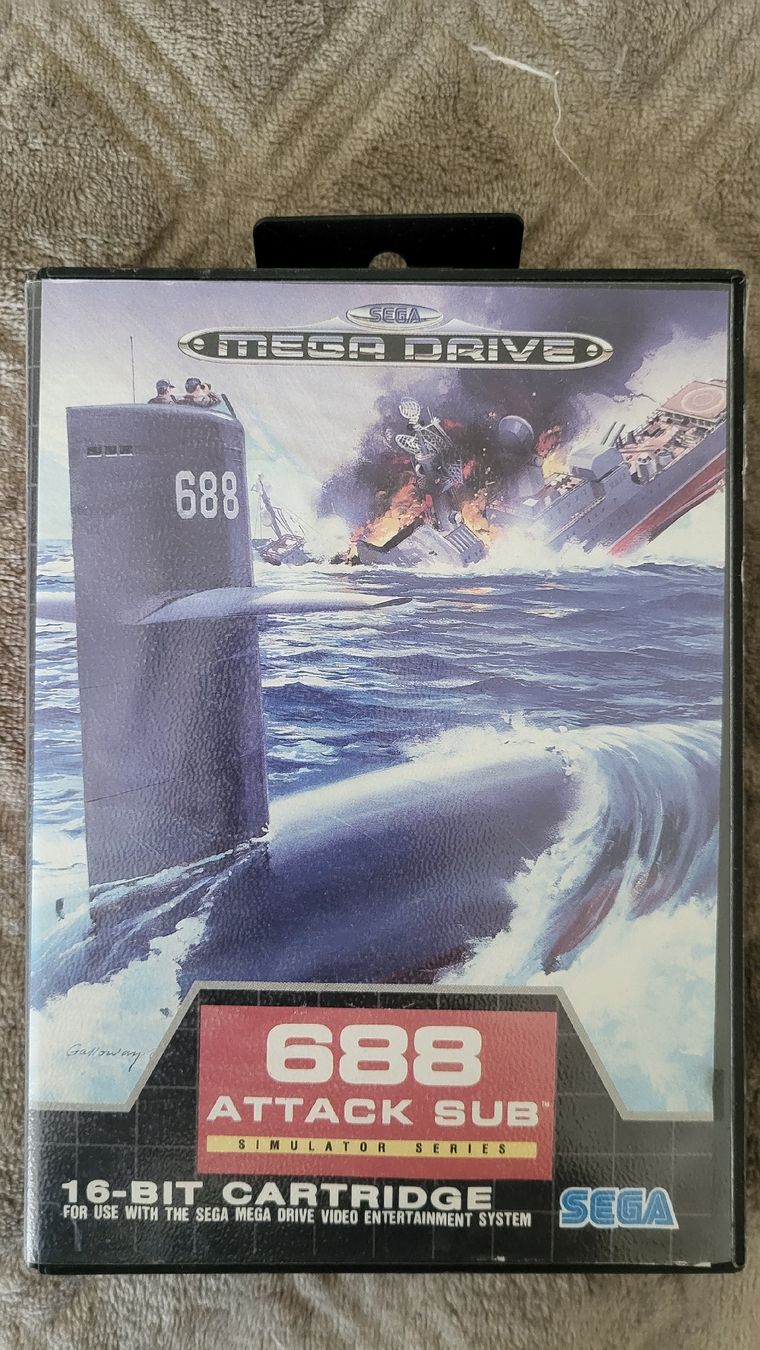 Sega Giochi: 688 Attack Sub / SEGA Mega Drive Spiel Kompl. – Nuovo (secondo la descrizione) da Biel/Bienne venduto da Retrohr