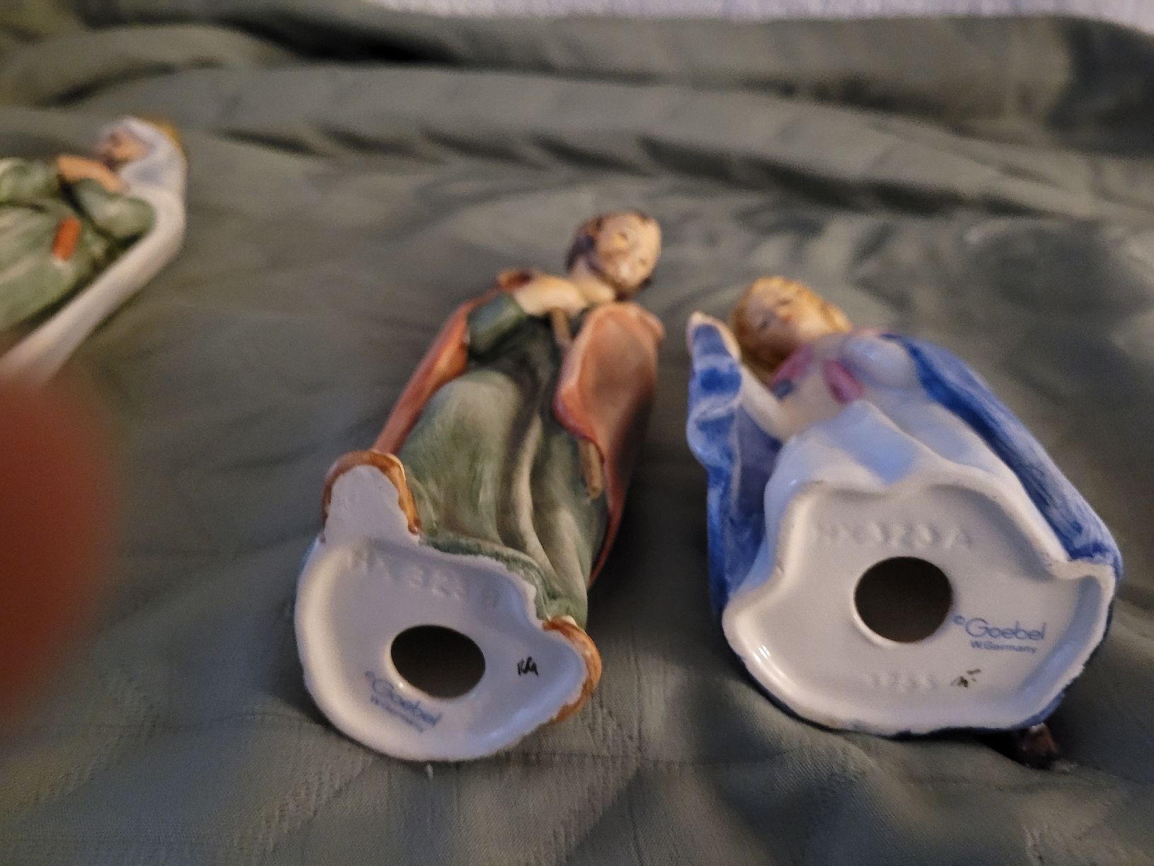 Statuette: Weihnachtskrippe mit Goebel Figuren Rarität – Usato da Cham venduto da chirlu62 2