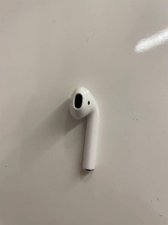 AirPod Gauche Seul – Apple (Bluetooth, Blanc, Occasion)
