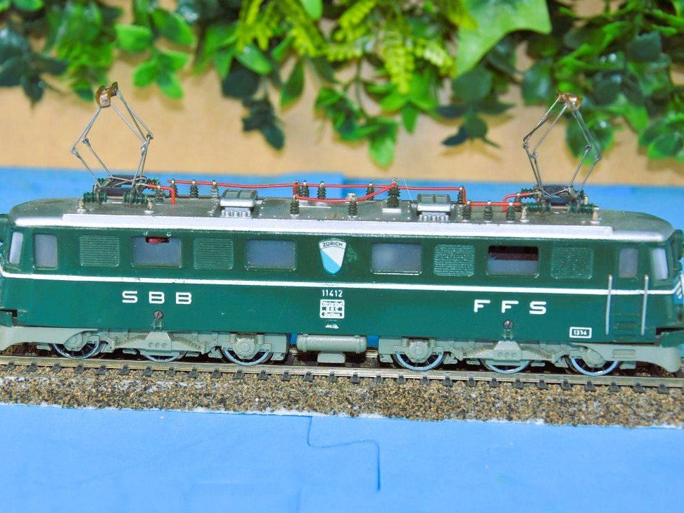 Fleischmann Modelleisenbahnen: FÜR FR. 39.00   -. FLEISCHMANN H0 GOTTHARDLOK SBB Ae 6/6 – Gebraucht aus Wohlen AG von 5610WOHLEN-