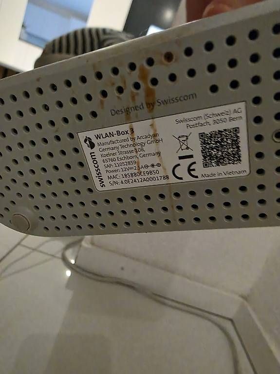 WiFi: Swisscom WLAN-Box 3 – D'occasion à Hausen AG par lon_9tcd 1