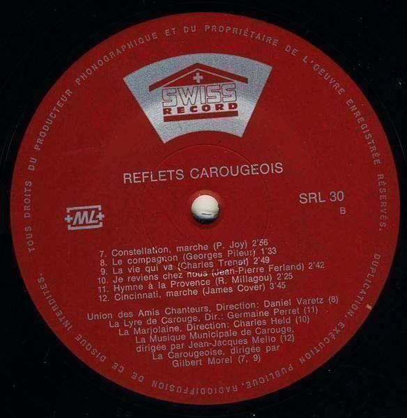 Schallplatten: Reflets Carougeois - LP Vinyle Rareté – Gebraucht aus Genève von Cockattoo 2