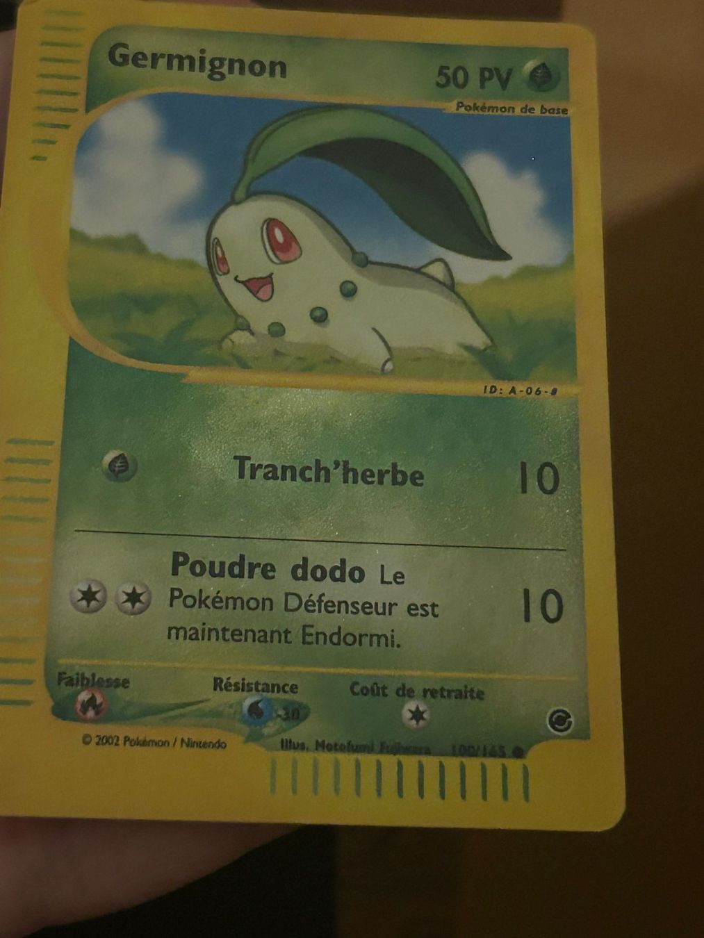 Pokémon Carte collezionabili: Germignon Reverse Expedition FR Played – Usato da Sullens venduto da jov_m2wm 1