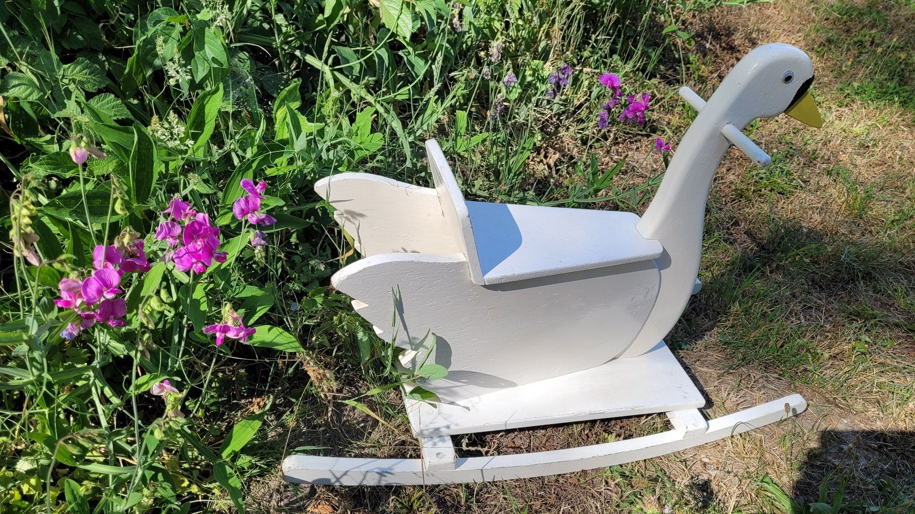 Giocattoli: Jouet ancien à bascule "Cygne" – Usato da Pully venduto da Winzy 1