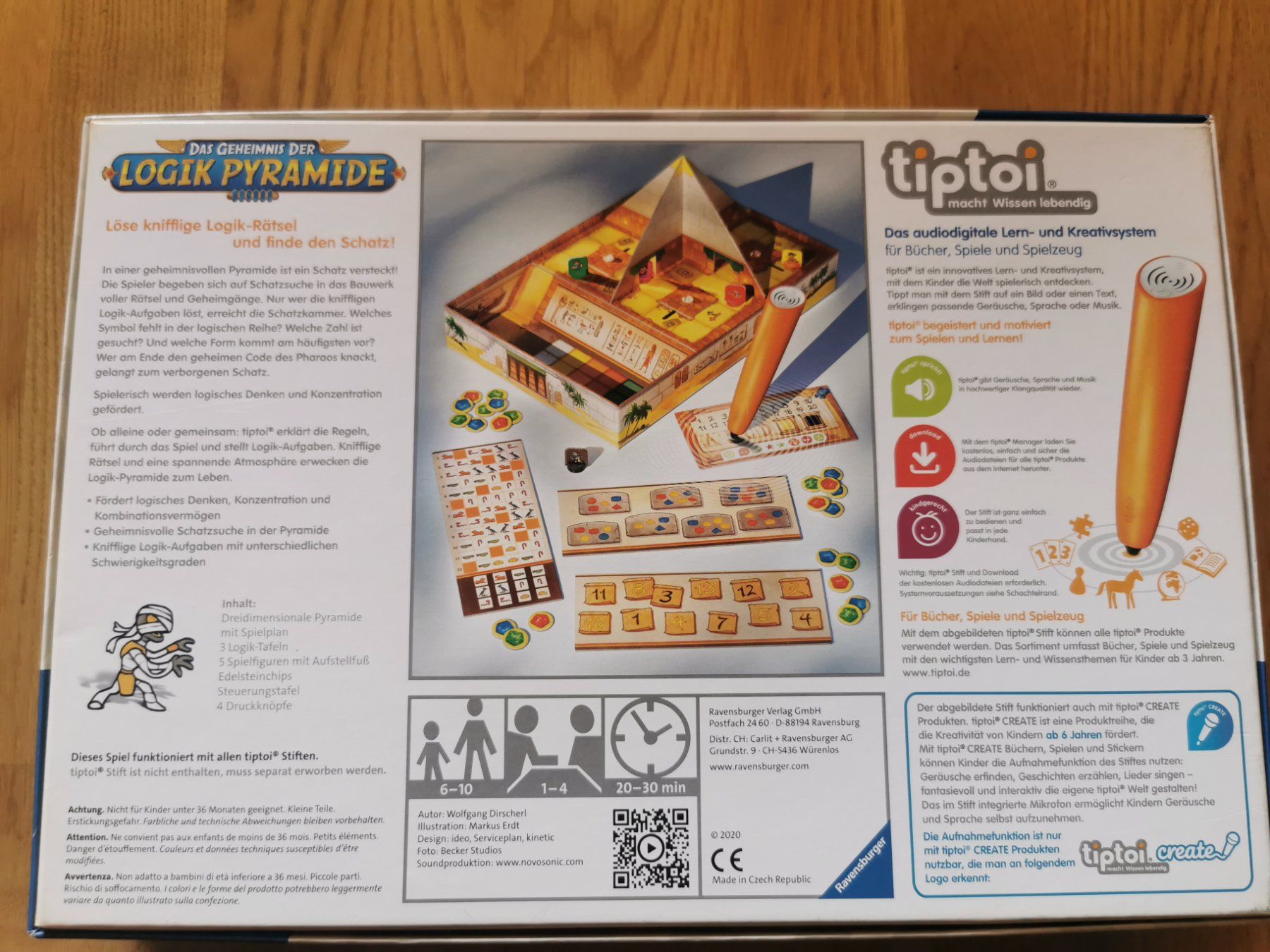 Giochi: Tiptoi Das Geheimnis der Logik Pyramide – Nuovo (secondo la descrizione) da Bern venduto da cpiller01 1