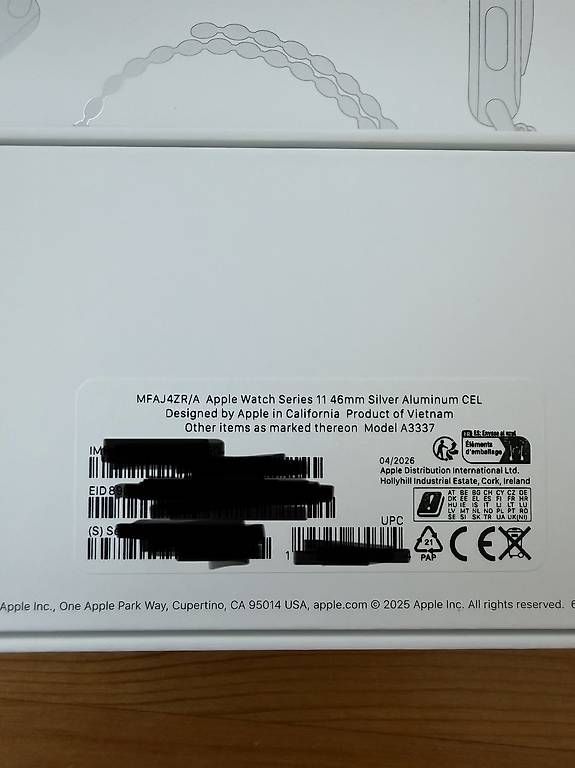 Apple Smartwatch: Neue Apple Watch 11 46mm Silver Cellular – Neu und originalverpackt aus Romanshorn von sga_9h9n 2