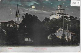 Uster - Kirche und Schloss bei Nacht