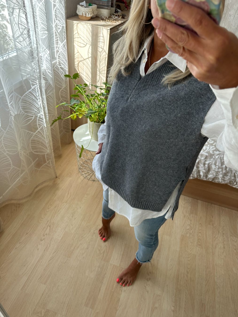 Gilet & Giacche senza maniche: Mega coole & stylische Strickweste aus 100% Wolle eher Gr.M – Nuovo (secondo la descrizione) da Oberwil-Lieli venduto da Svetlana28 8