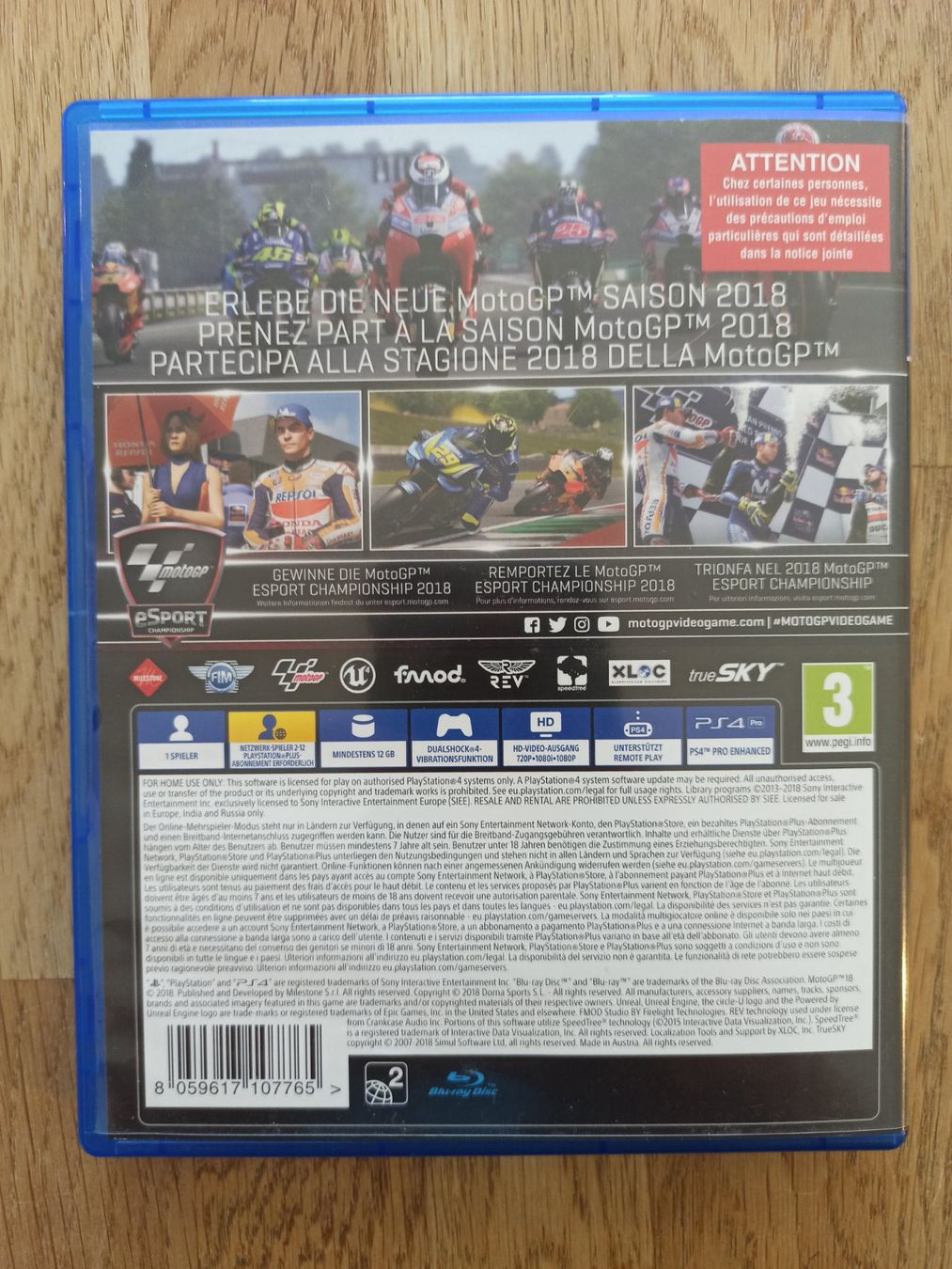 Giochi: MotoGP 18 PS4 / PS5 – Usato da Oberweningen venduto da mar_87mx 1