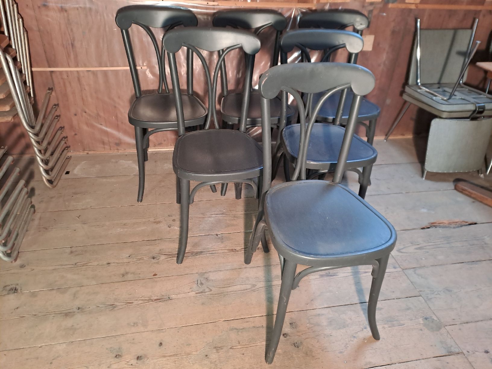 Thonet Stühle: Set von 6 Thonet Stühle um 1920 Bugholz – Gebraucht aus Gebenstorf von suroh