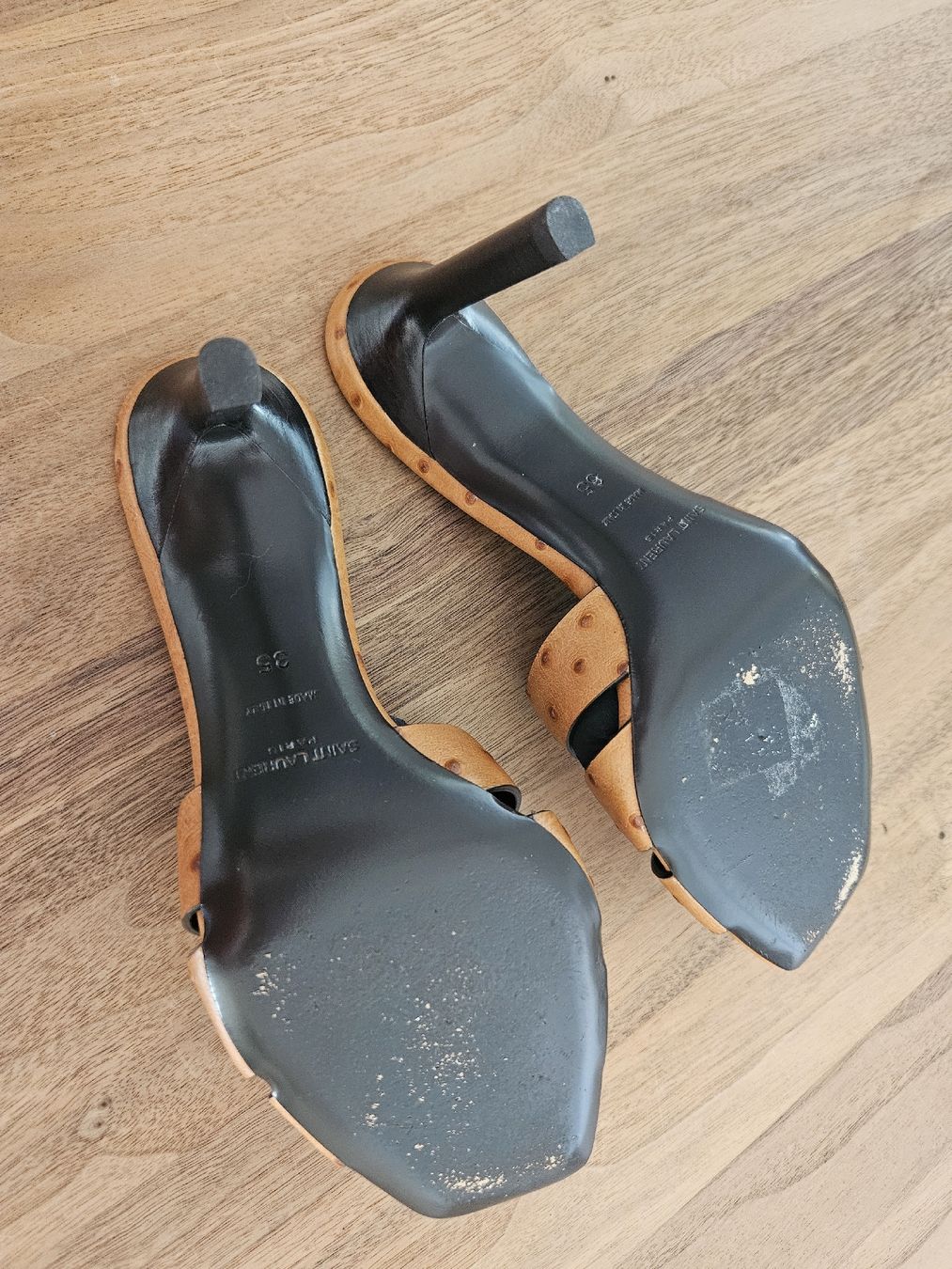 Saint Laurent Chaussures femmes: SAINT LAURENT PANTOLETTEN  35 – Neuf (Voir description) à Baden par tesorino73 6