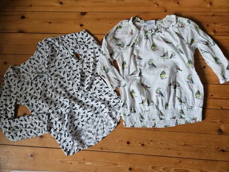 2 Blusen 140 Vögeli, jako-o wie mini boden