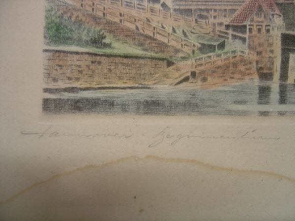 Dipinti: Radierung Signiert – Usato da Bure venduto da 1319 2