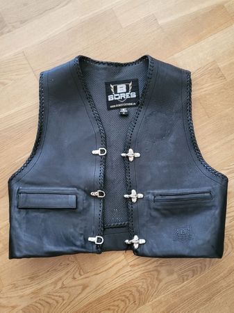 Motorrad-Lederweste