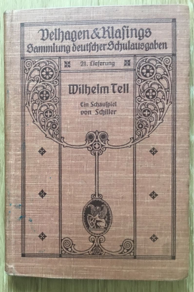 Libri: Antikes Buch Wilhelm Tell – Usato da Schlieren venduto da Jeajet 1