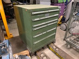 Lista 6er Schubladenstock für Unterbau Werkbank 71x70x85cm