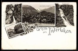 Litho Interlaken, Grindelwald, Trümmelb