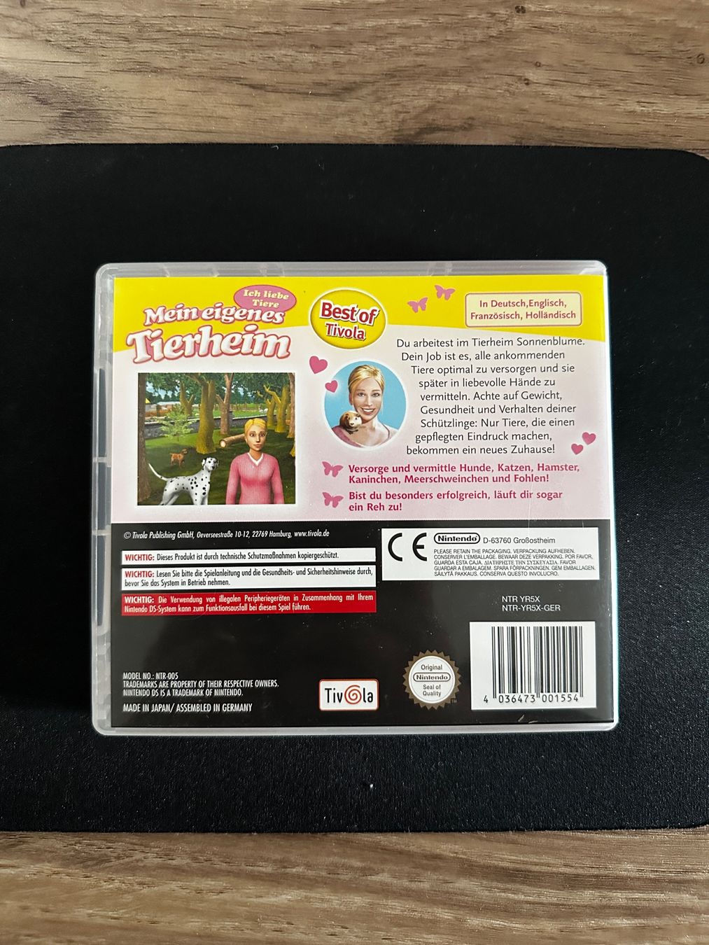 Giochi: Mein eigenes Tierheim - Nintendo DS Spiel – Usato da Sulz AG venduto da DealWerk 1