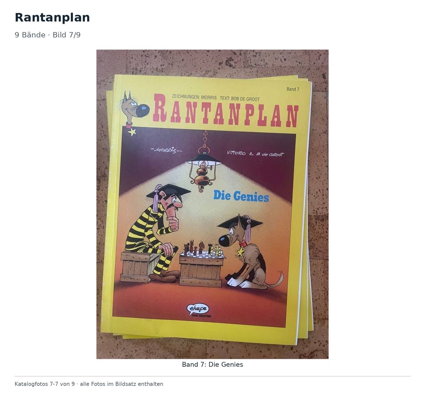 Comics: Rantanplan - 9 Bände – Gebraucht aus Laufenburg von smoritz01 6