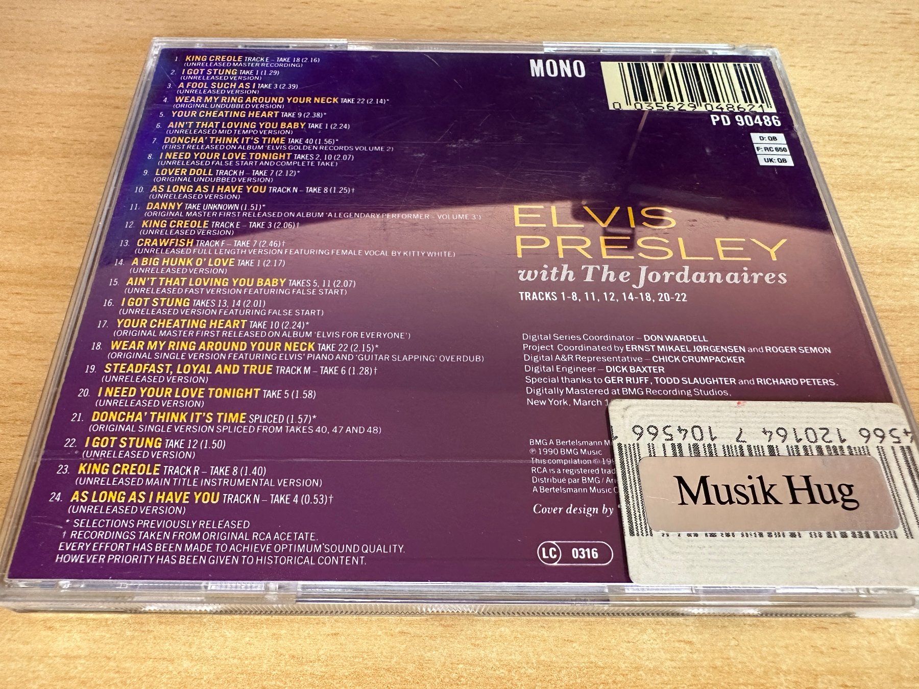 CDs: Elvis Presley – Hits Like Never Before – Gebraucht aus Rikon im Tösstal von Alpenmutz 1