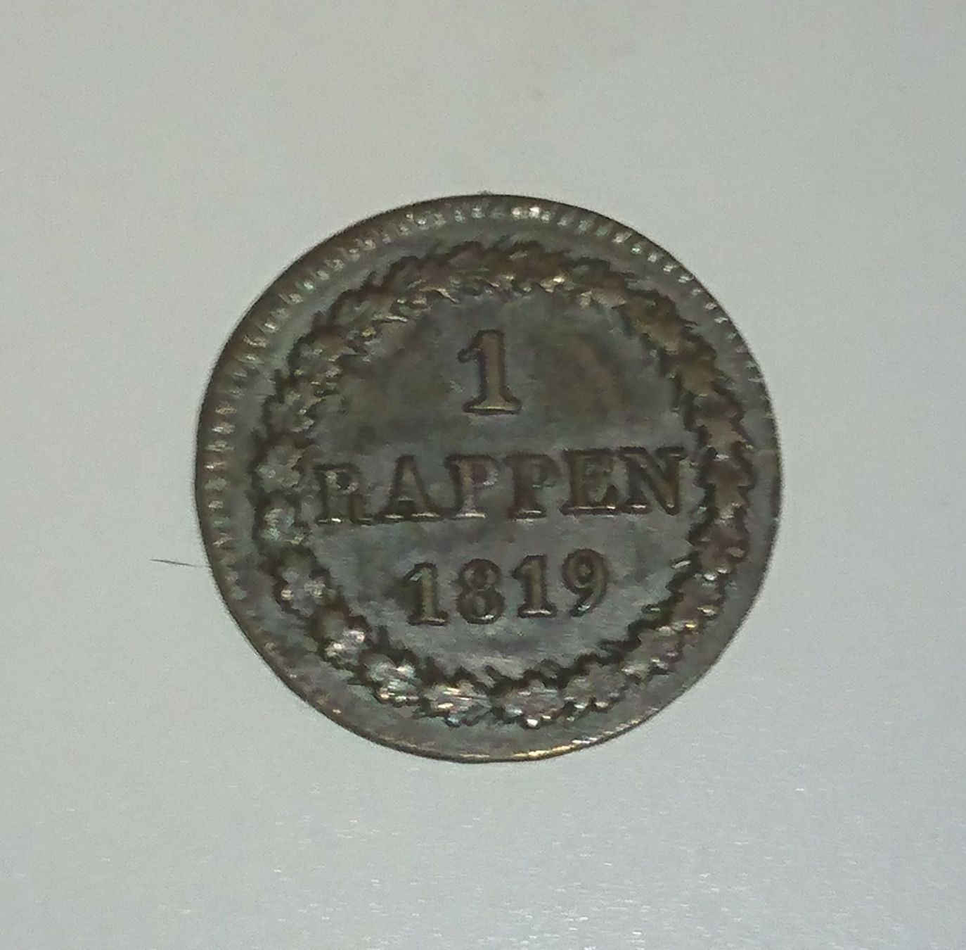 Tutti le monete: Bern: 1 Rappen 1819 – Usato da Pfungen venduto da Aguti77 1