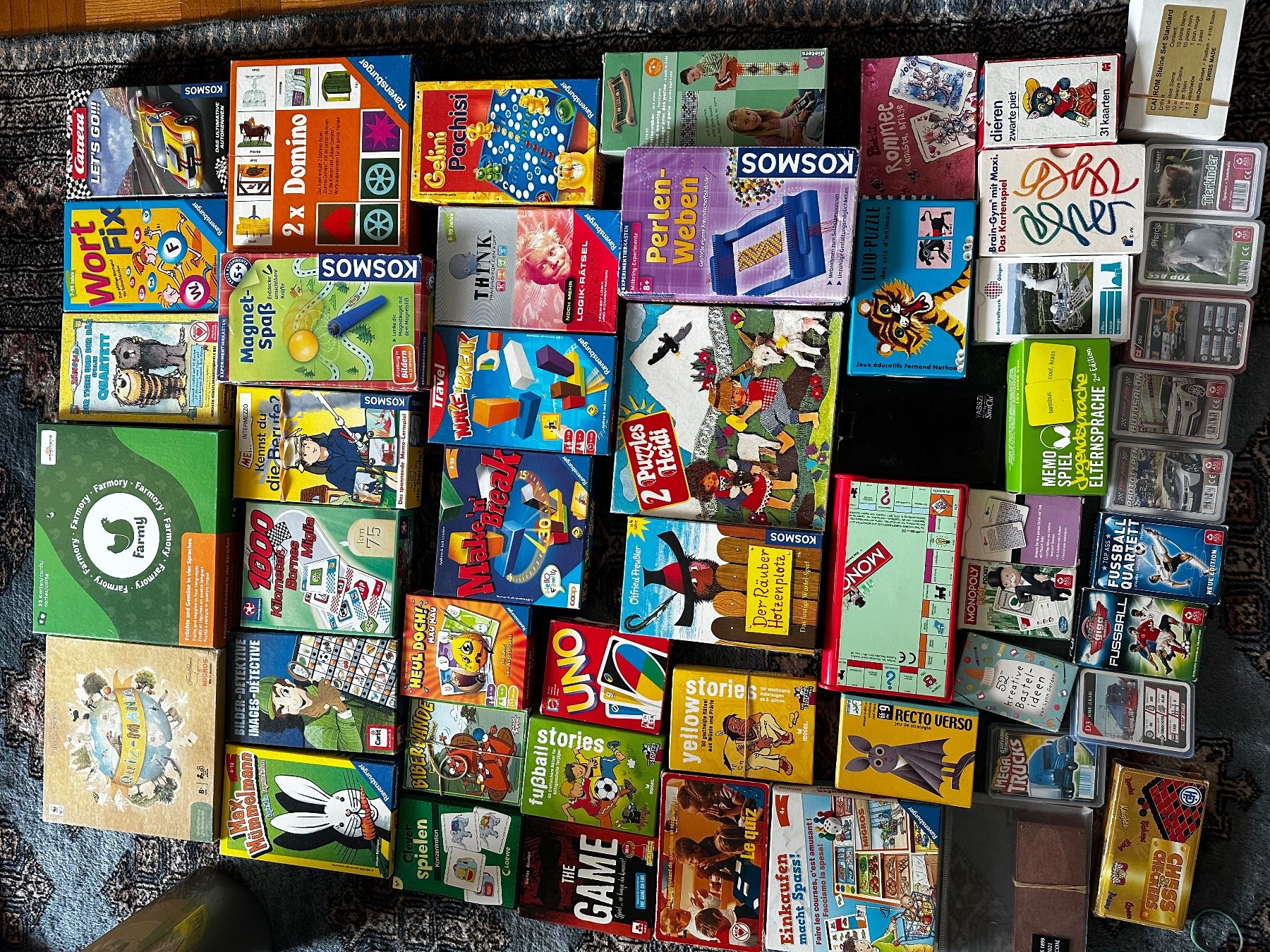Jeux: Verschiedene Gesellschaftsspiele aller Art – D'occasion à Uster par bek_v2ct 7