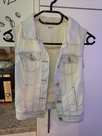 DAMEN JEANS GILET GRÖSSE32