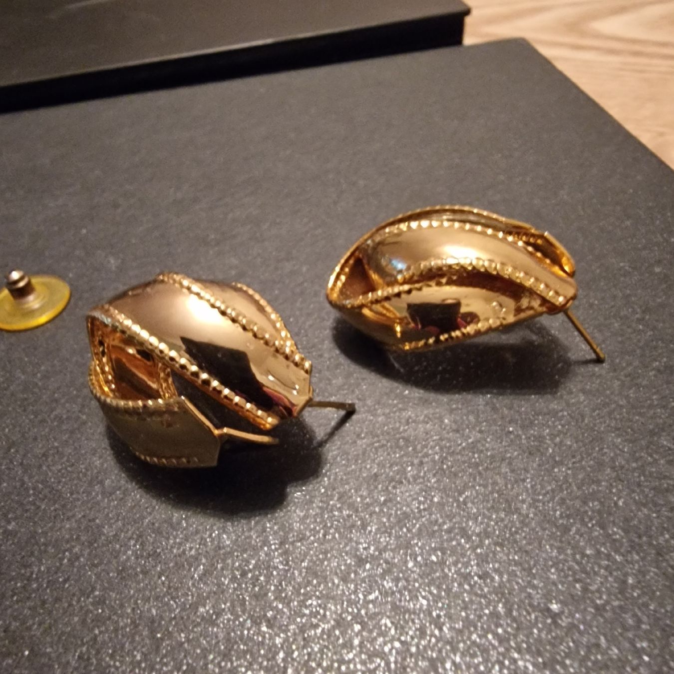Ohrringe & -stecker: Art Deco Steck Ohrringe vergoldet – Gebraucht aus St. Gallen von mania03 4