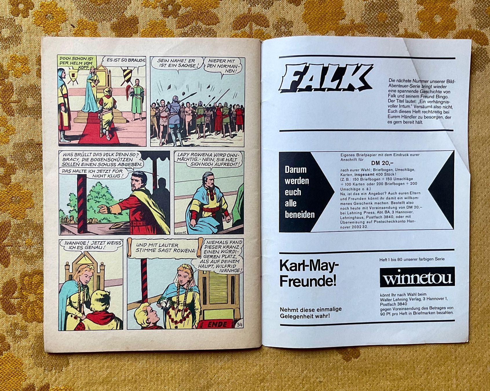 Fumetti: Z Orginal Bild Abenteuer Heft Nr 42 – Usato da Endingen venduto da nathan05 8