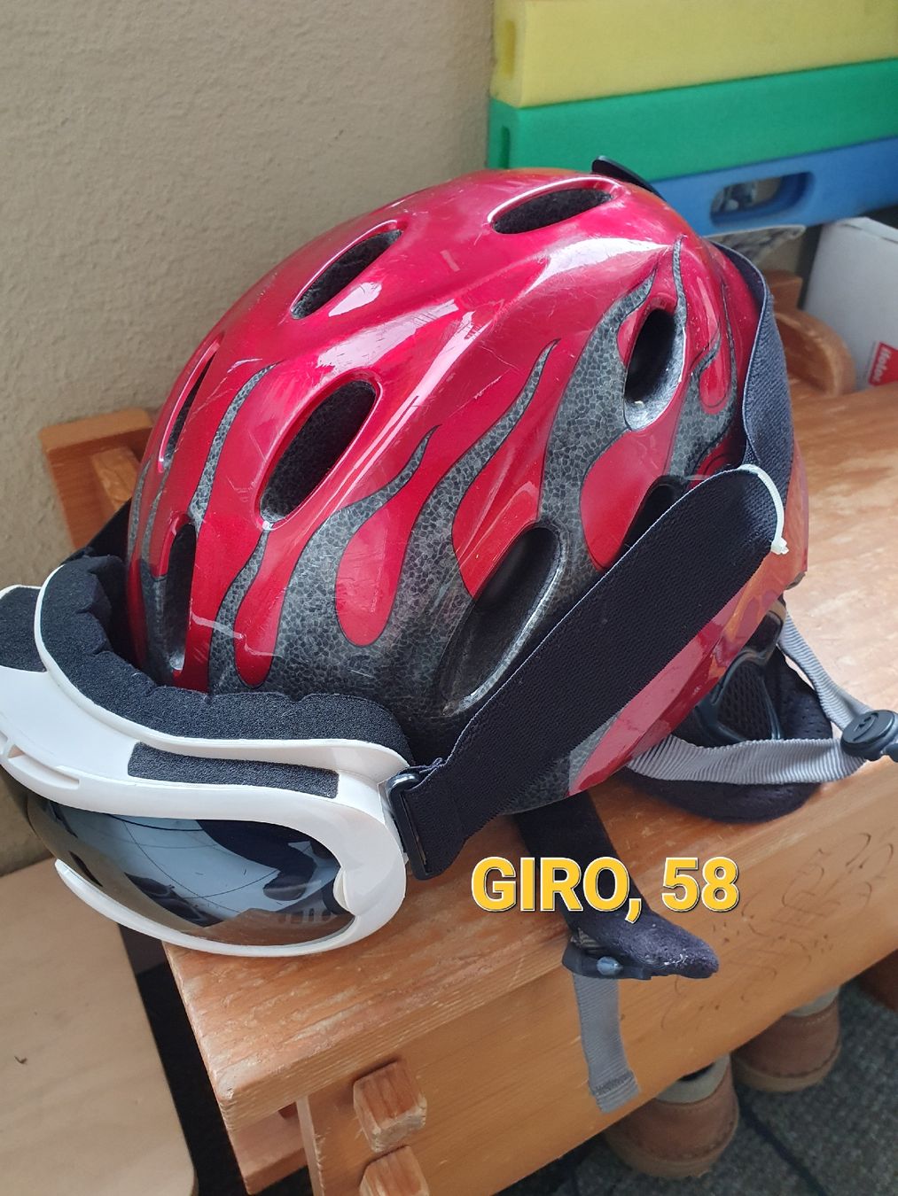 Giro Caschi: Skihelm, 58, plus Gratis-Skibrille – Usato da Burgdorf venduto da Hodel1