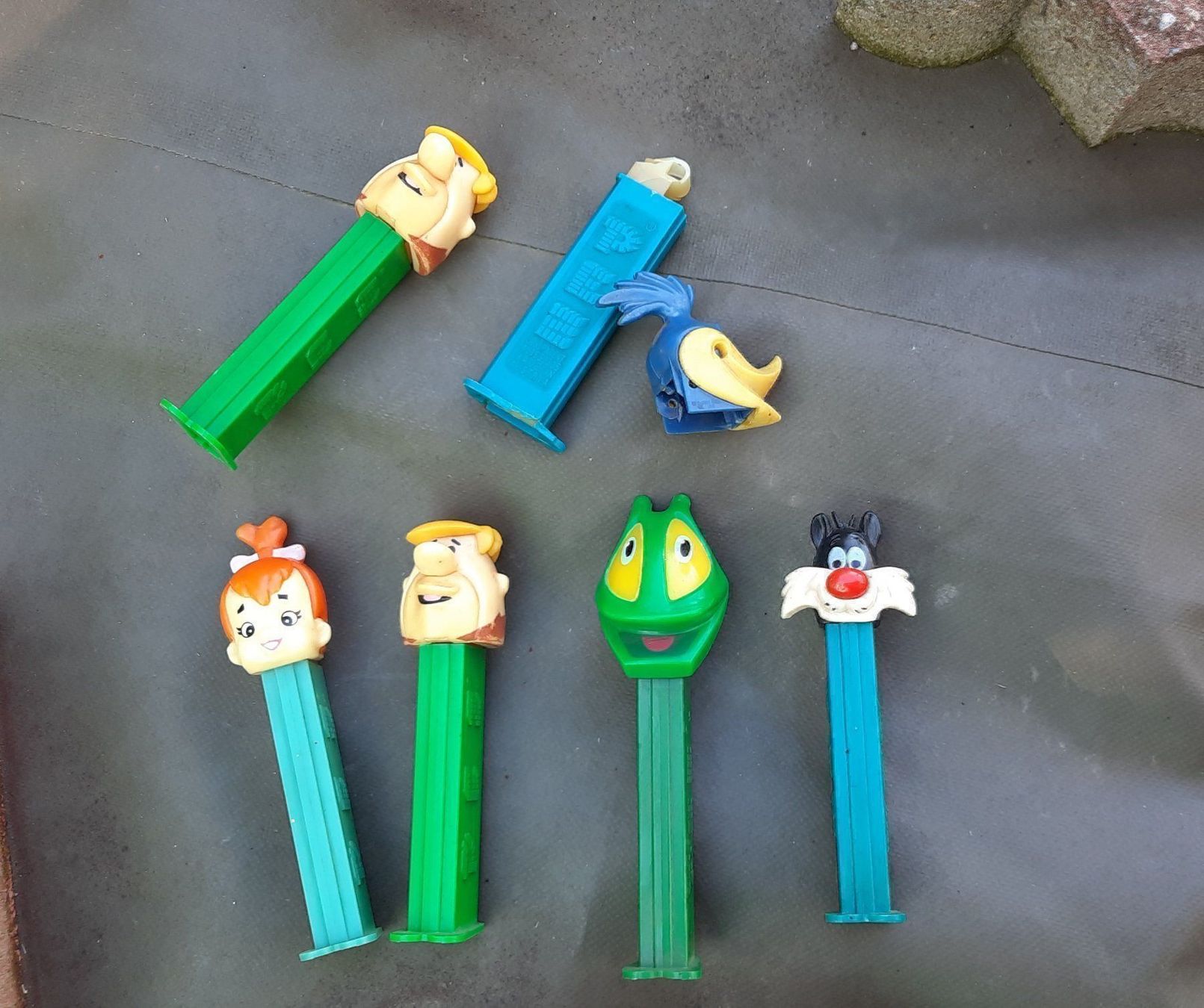Figuren: Konvolut PEZ Figuren Made in Austria – Defekt aus Hedingen von Zwackul