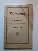 Liederbuch der II- Komagnie Infant. RS Luzern 1914