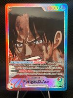 One Piec - Portgas D Ace OP13-002 Leader EN