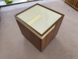 Ikea NYVOLL table de chevet avec tiroirs