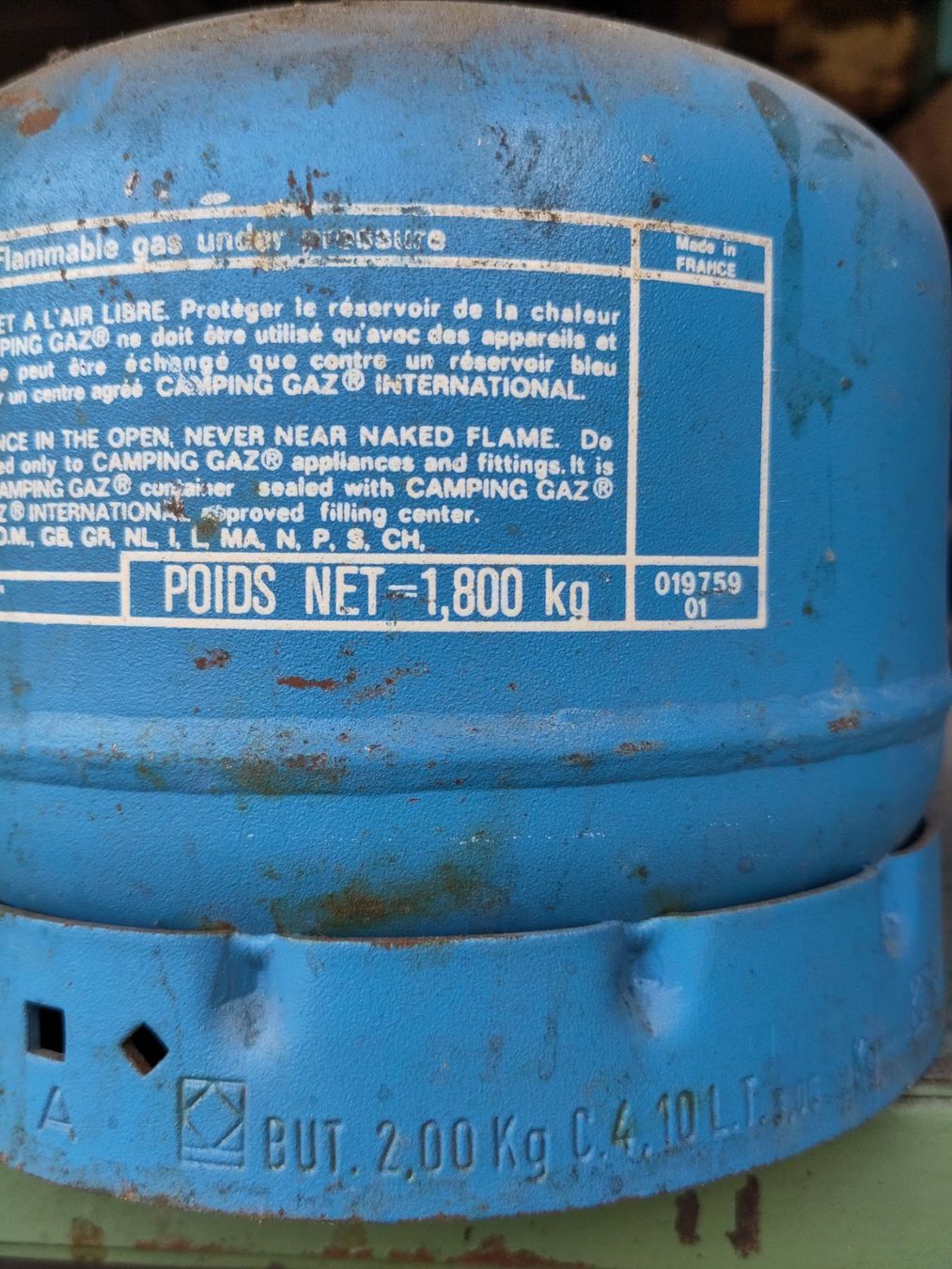 Campingaz Gas-Geräte & -Technik: Campinggaz Flasche – Gebraucht aus Möhlin von Panjo63 1