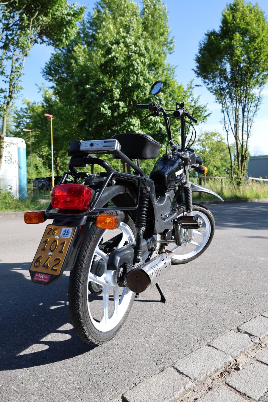 Pony Ciclomotori: PONY 521 Cross mit E-Start und Blinker – Usato da Baar venduto da Amicogaetano 4
