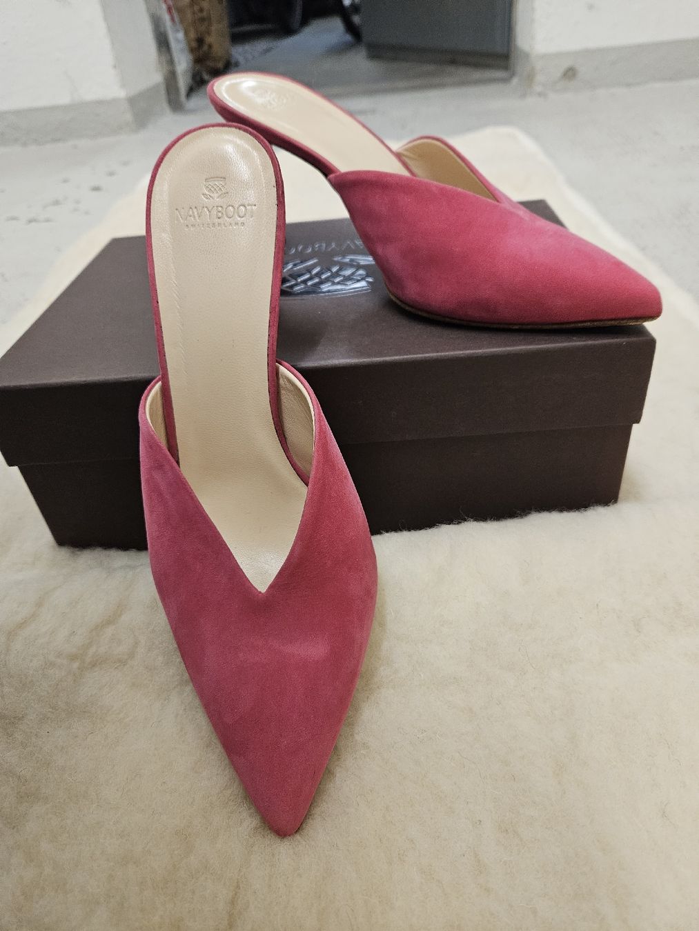 Navyboot Scarpe da donna: Navyboot Mules Pink, Grösse 39/40 – Usato da Basel venduto da lar_7c62 1